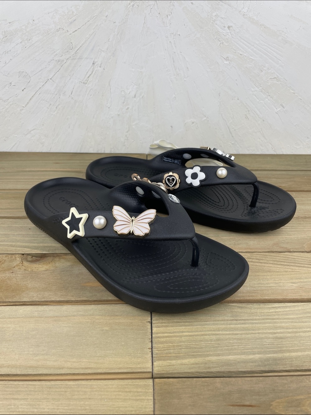 Croc Flip Flops with Charms